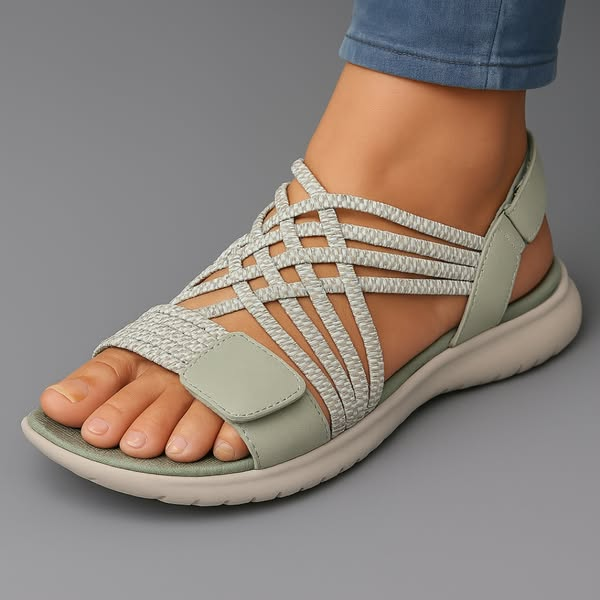 Mira™ | Woven Comfort Flex Sandals