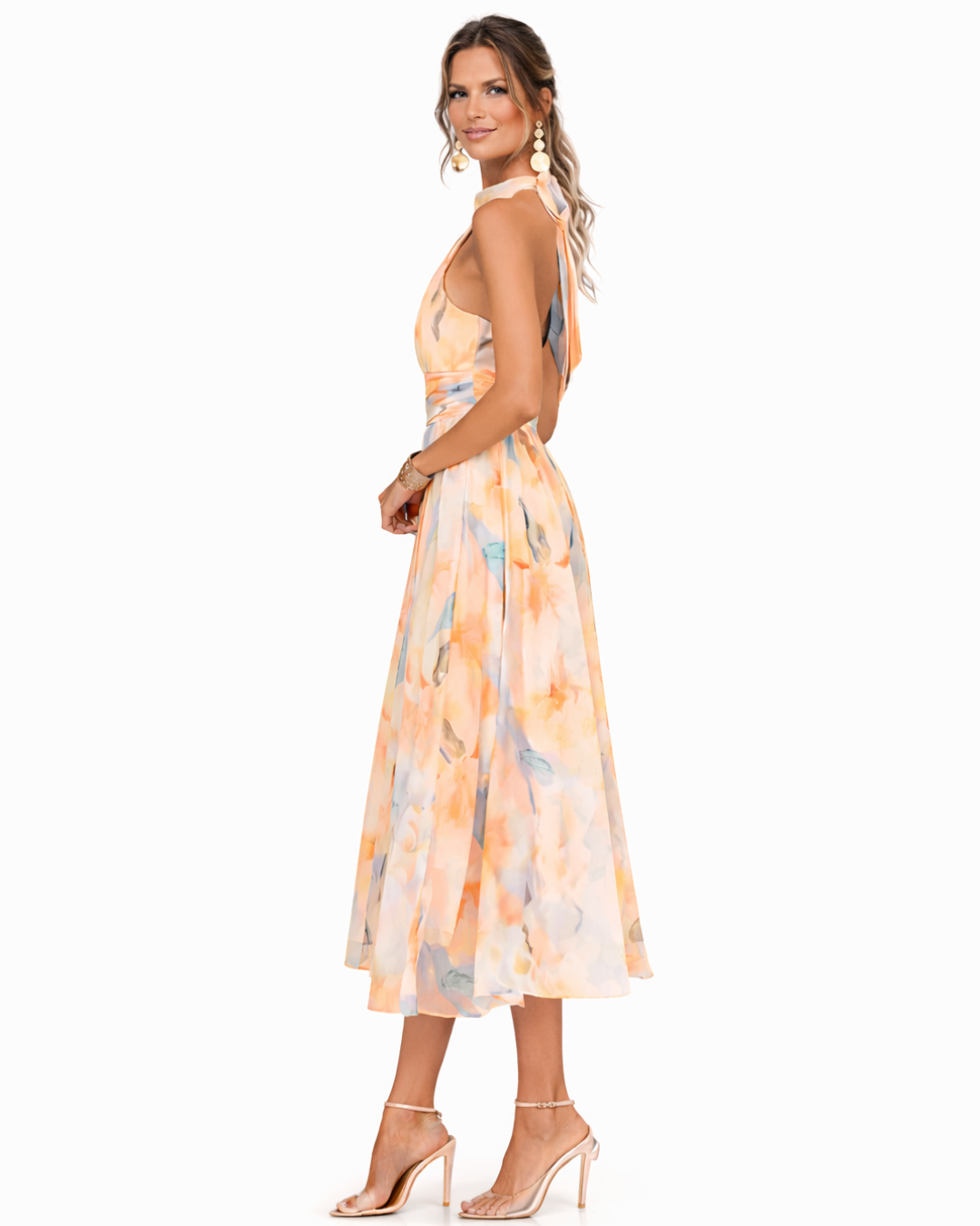 Livia | Sunset Grace Maxi Dress