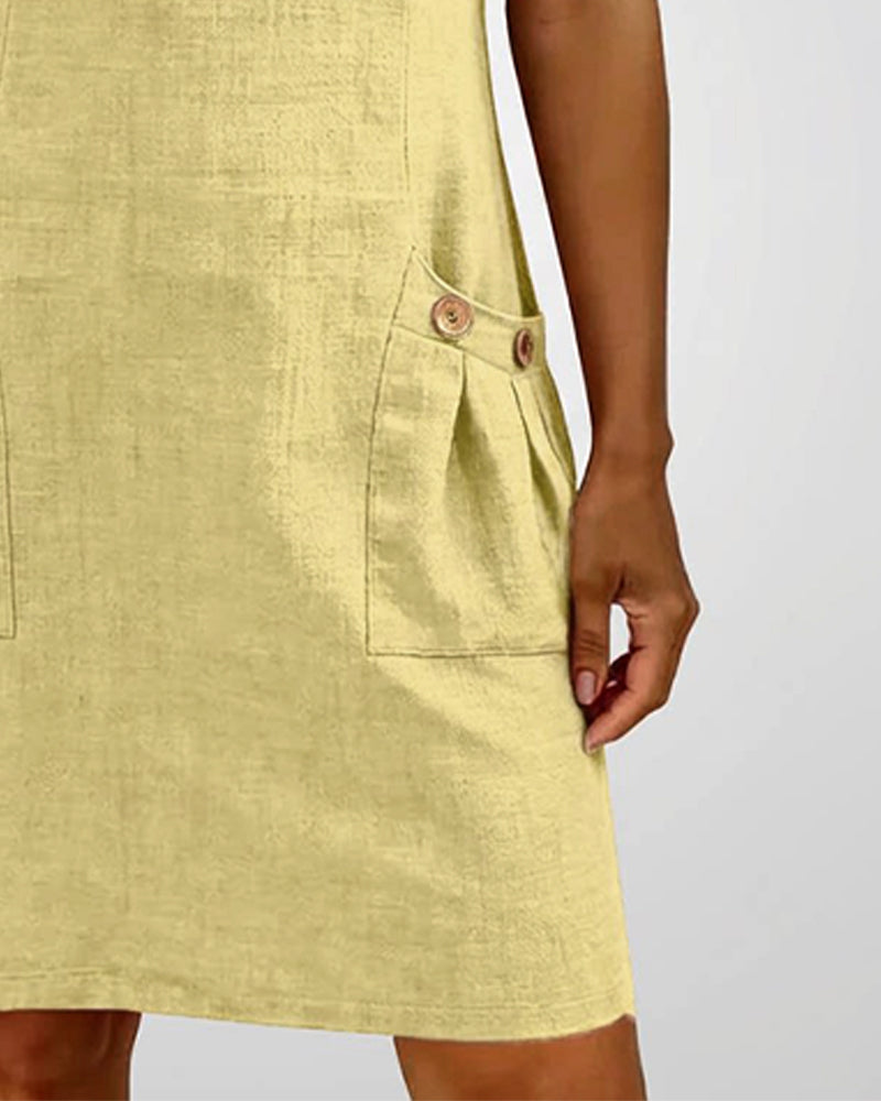 Mabel | Cotton Ease Zip Dress