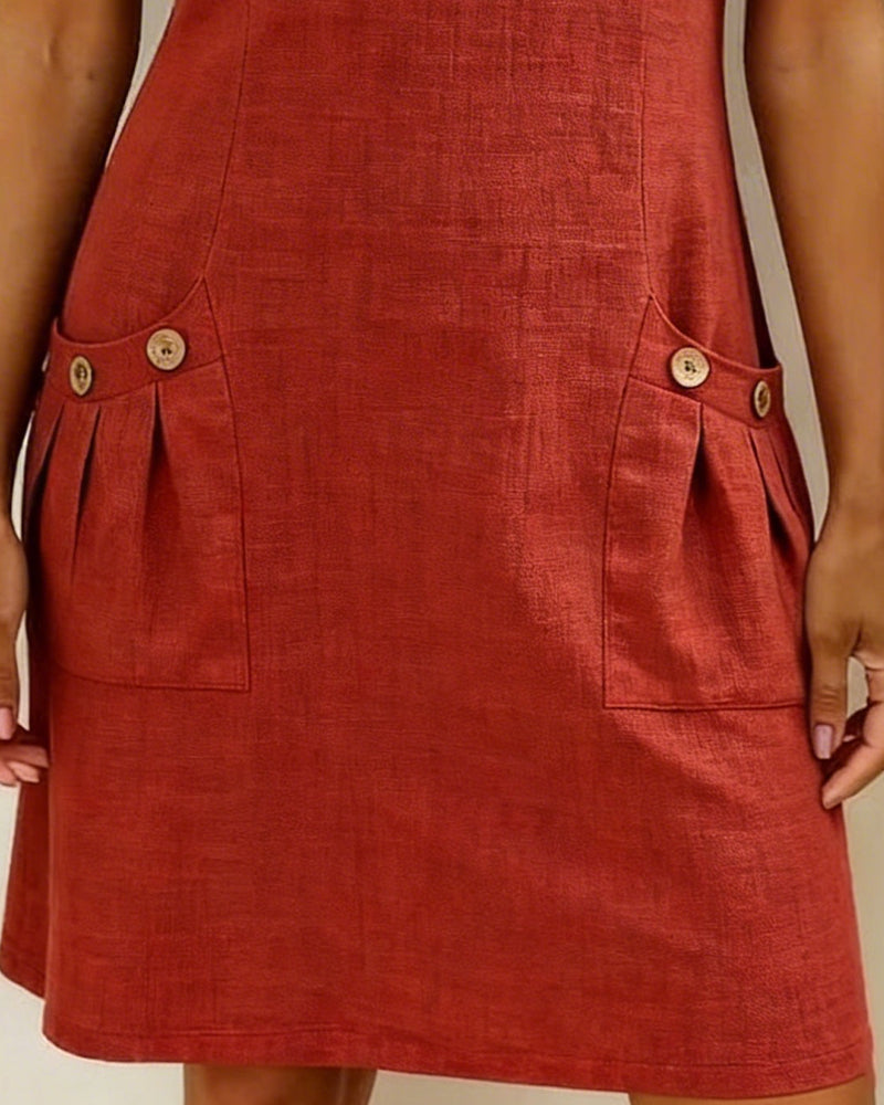 Mabel | Cotton Ease Zip Dress