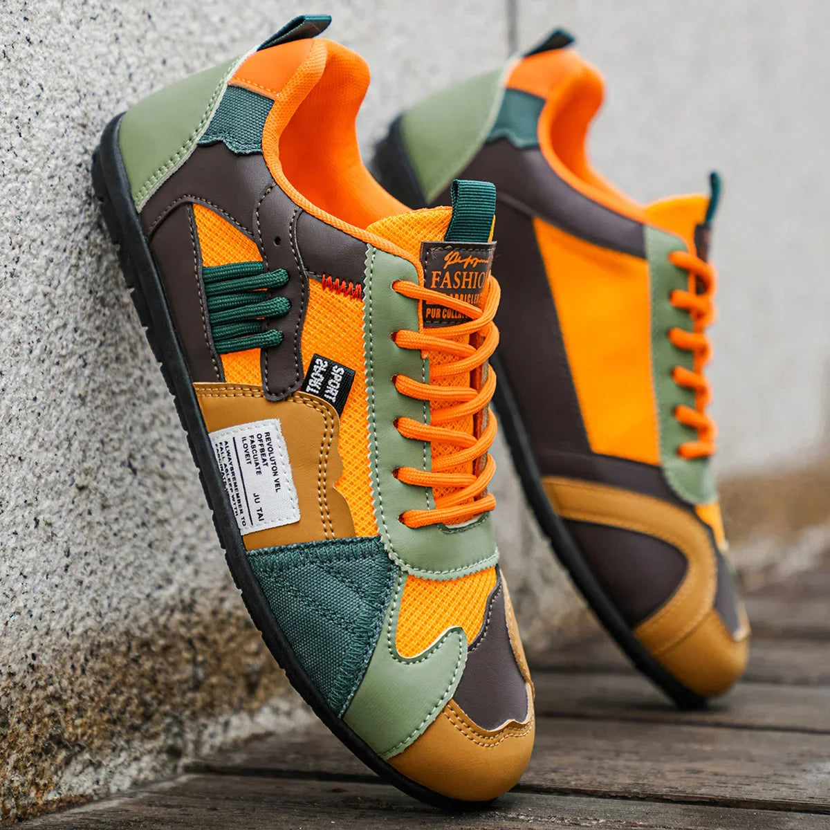 Milan | Retro Colour Pop Sneakers