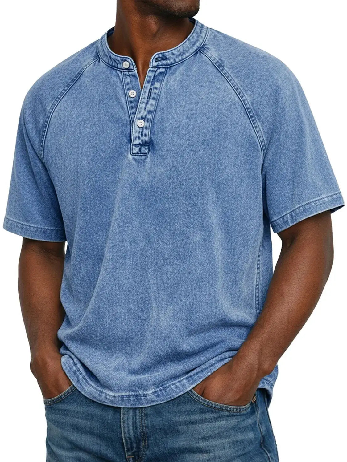 Milo | Vintage Wash Henley Tee