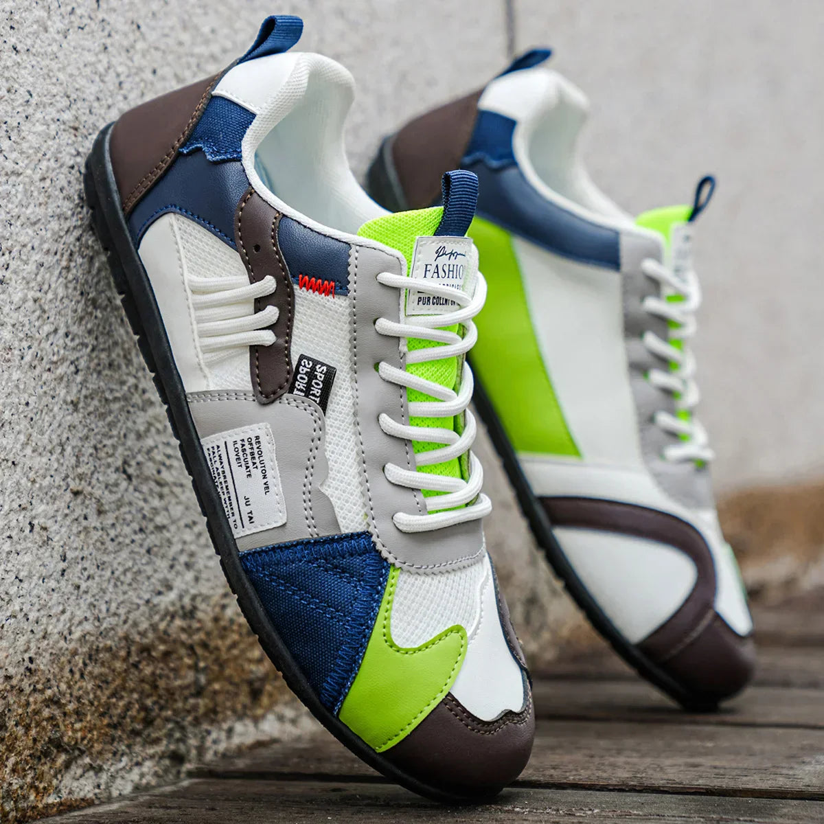 Milan | Retro Colour Pop Sneakers