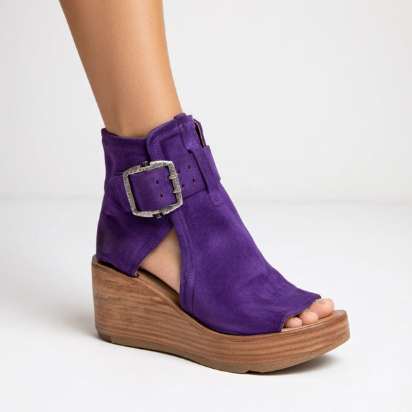 Sienna | Comfort Wedge Ankle Sandals