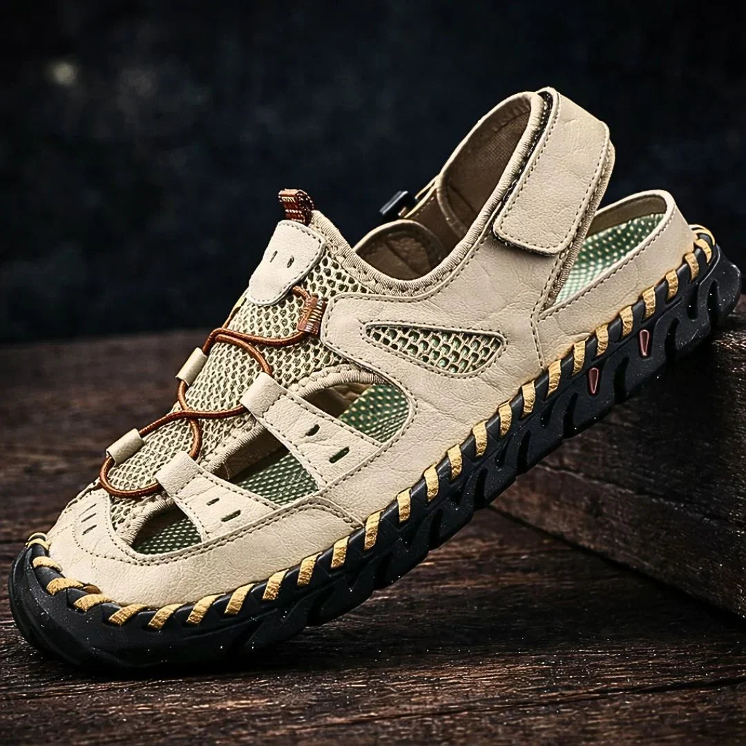 Ronan | Leather Flex Walking Sandals