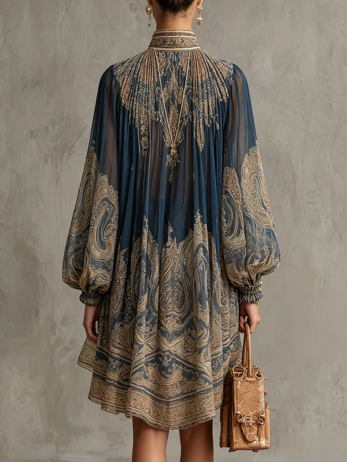 Celestia | Imperial Silk Boho Dress