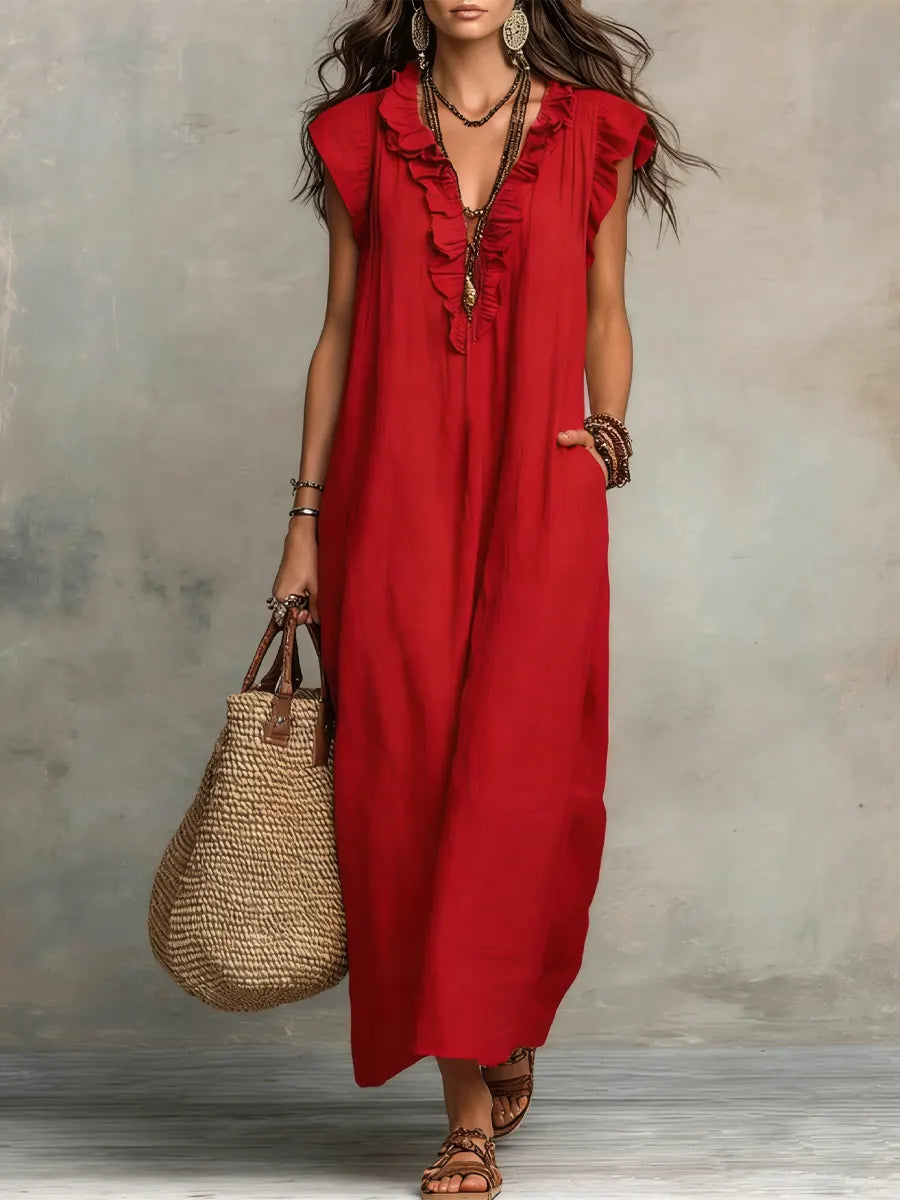 Alma | Bohemian Maxi Dress