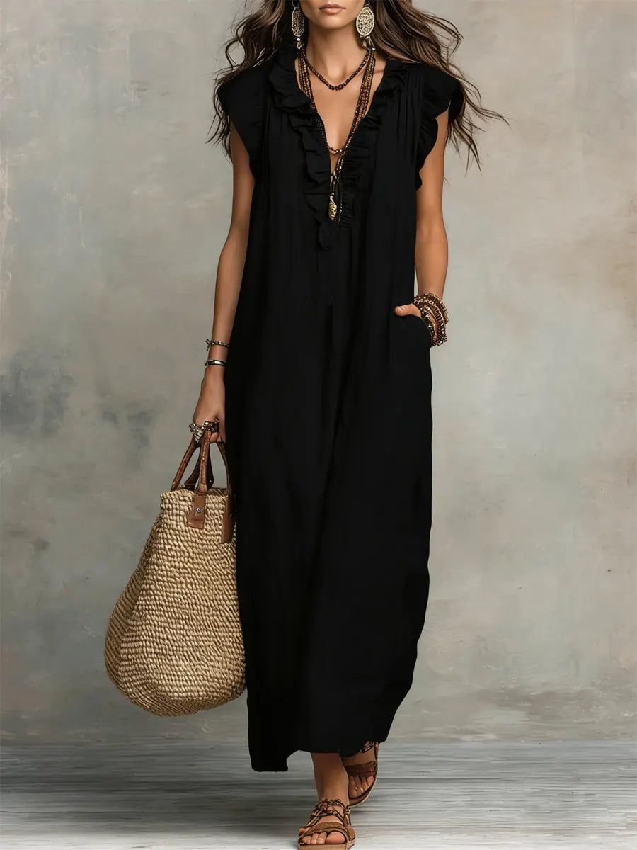 Alma | Bohemian Maxi Dress