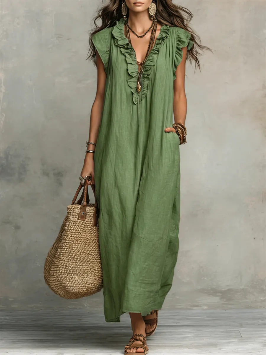 Alma | Bohemian Maxi Dress