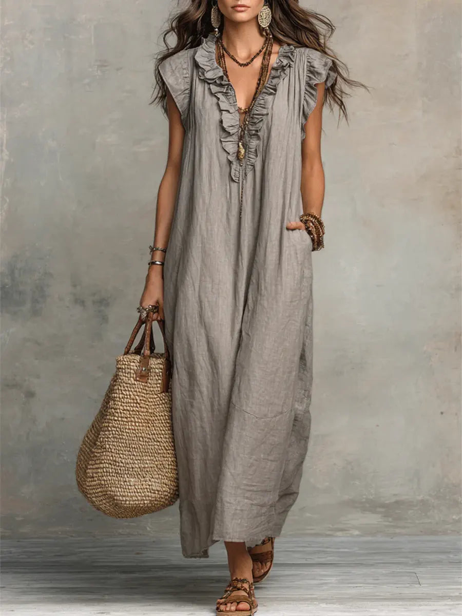 Alma | Bohemian Maxi Dress