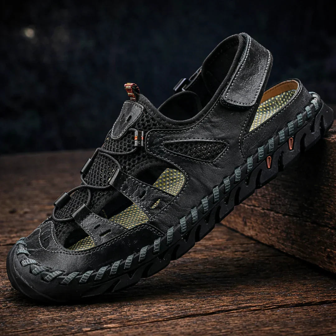 Ronan | Leather Flex Walking Sandals