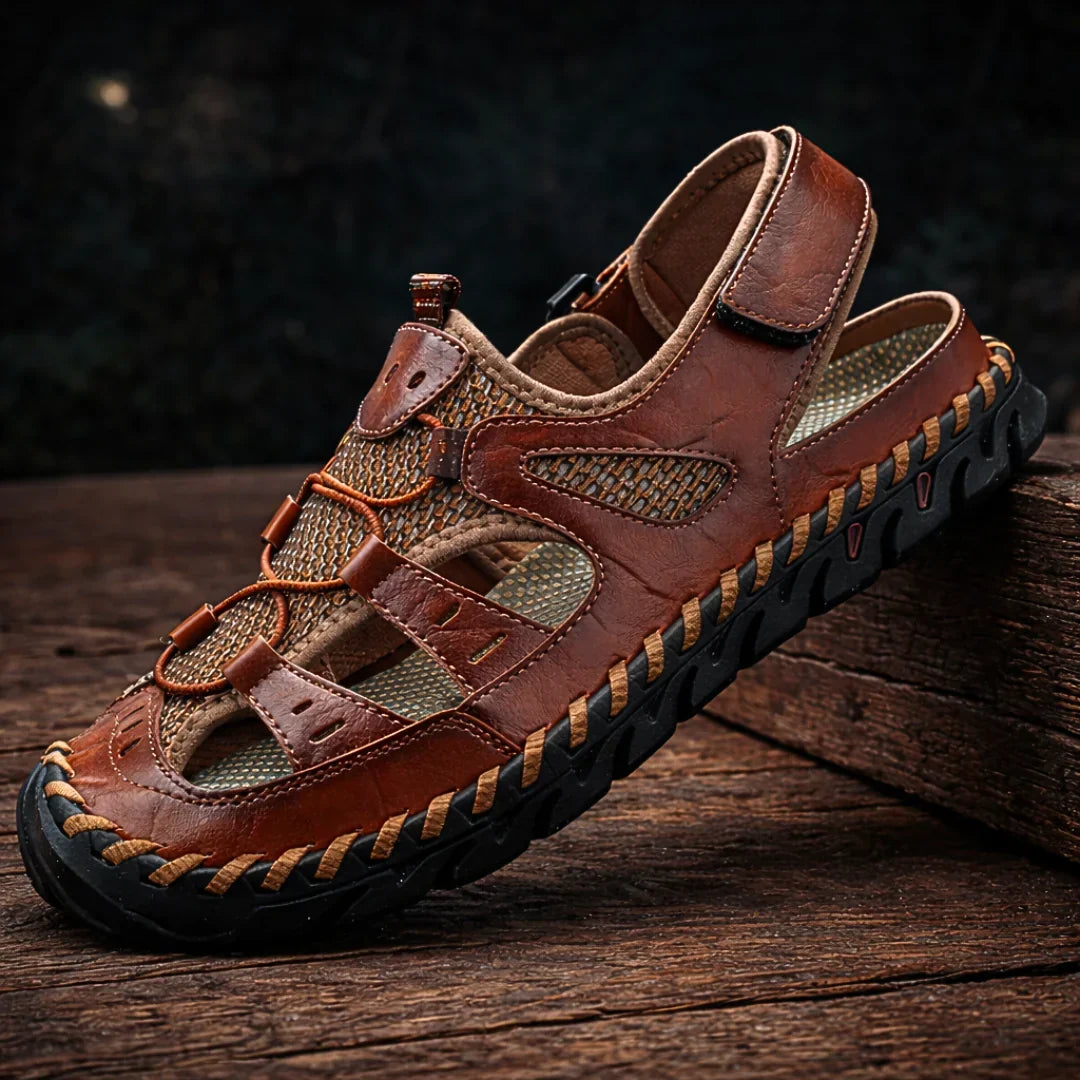 Ronan | Leather Flex Walking Sandals