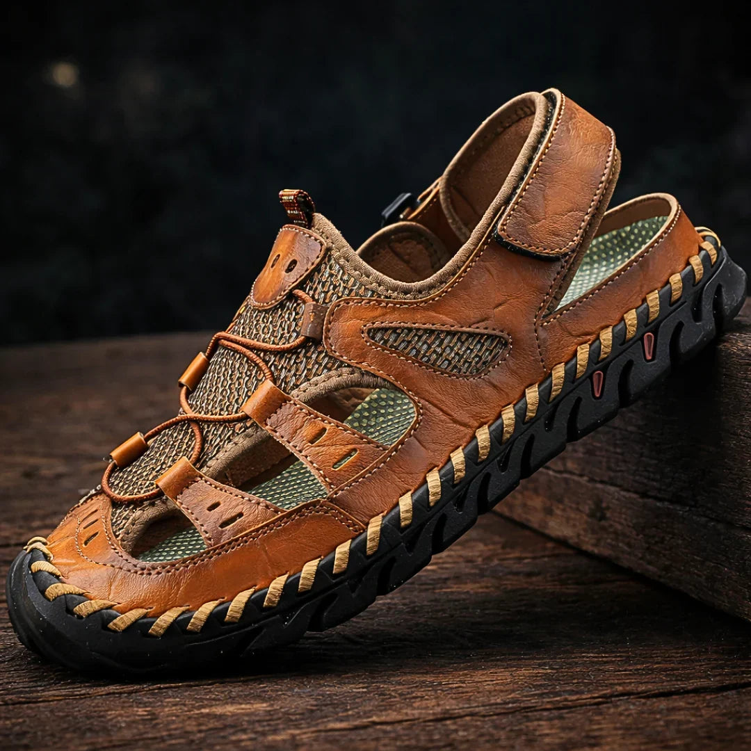 Ronan | Leather Flex Walking Sandals